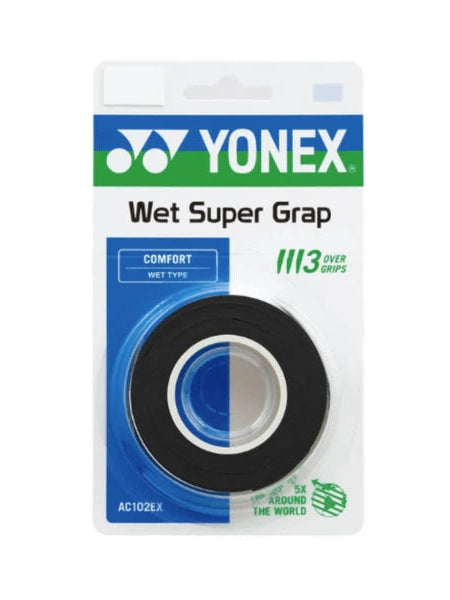 Yonex Overgrip Wet Super Grap Negro