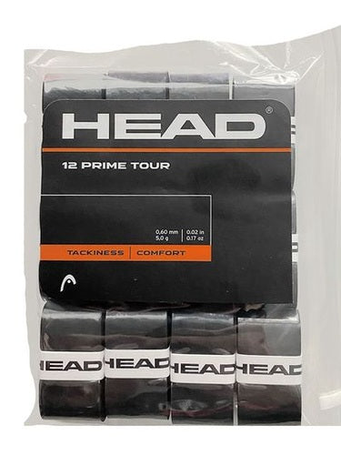 Head Overgrip 12 Prime Tour Negro Tennis