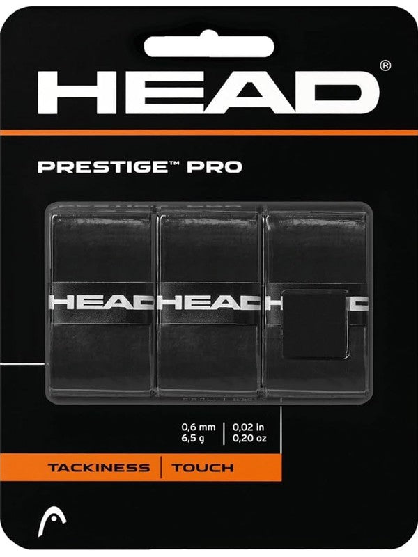 Head Overgrip Prestige Pro Negro Tennis