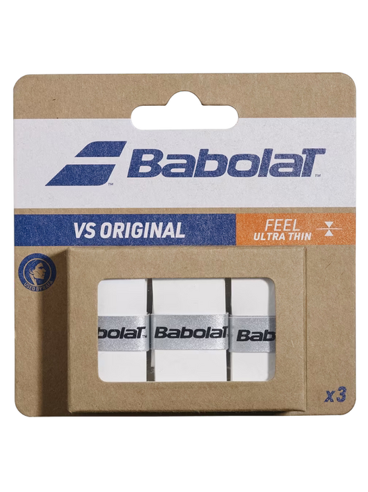 Babolat Overgrip VS Original x3 Blanco