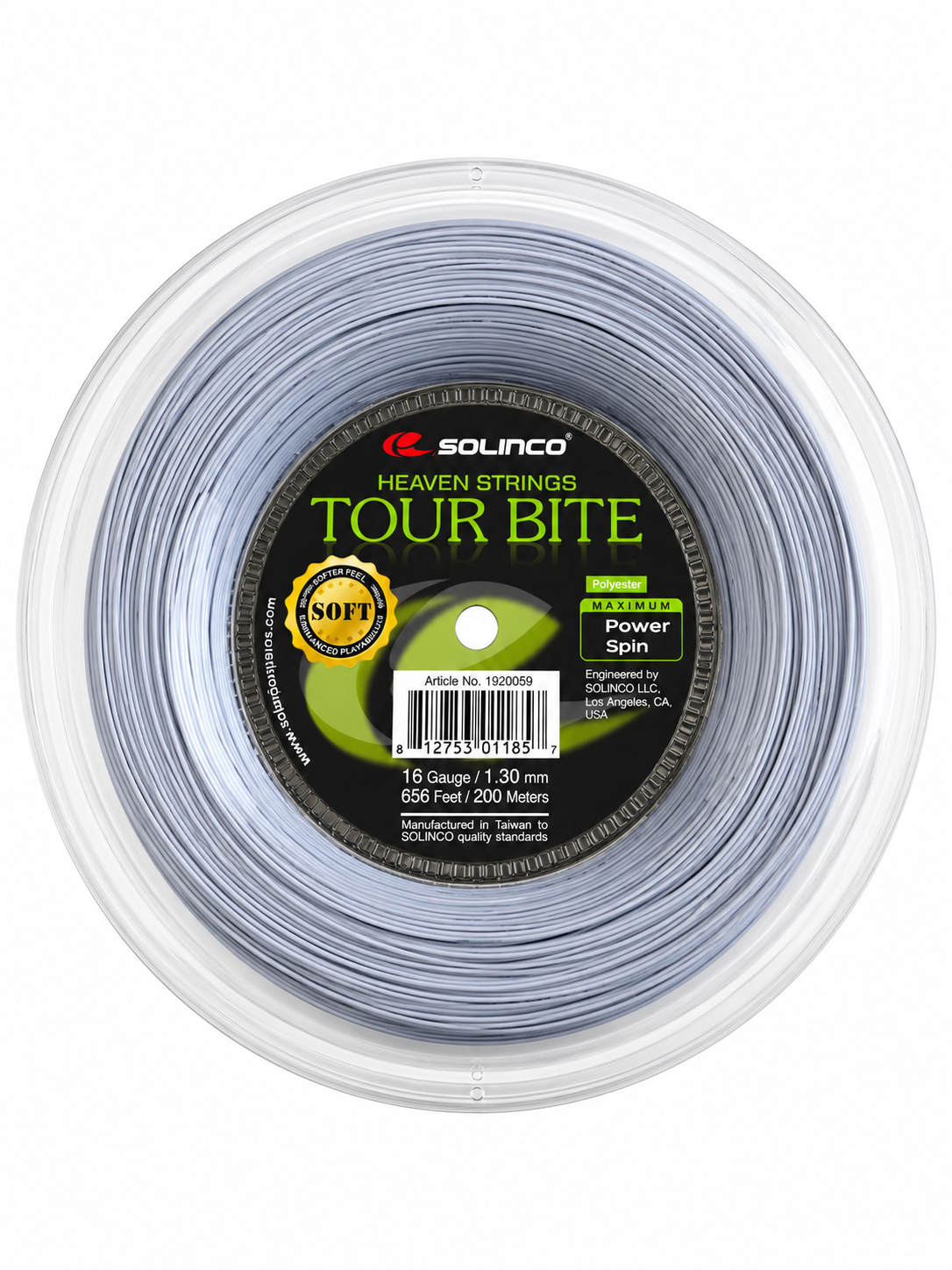 Rollo de Cuerda Solinco Tour Bite Soft 200m