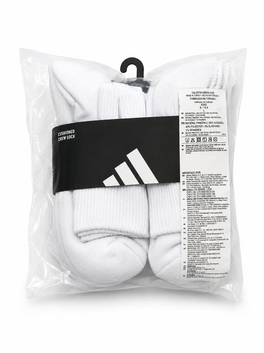 Calcetas Adidas Cushioned Crew 6PCS