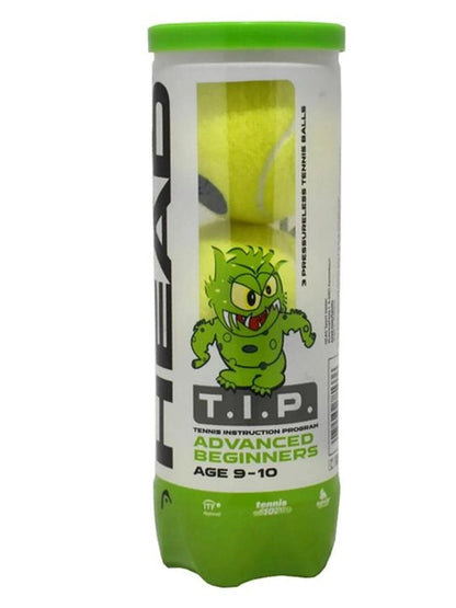Set de Pelotas Head T.I.P para Junior 9-10 Años Verde