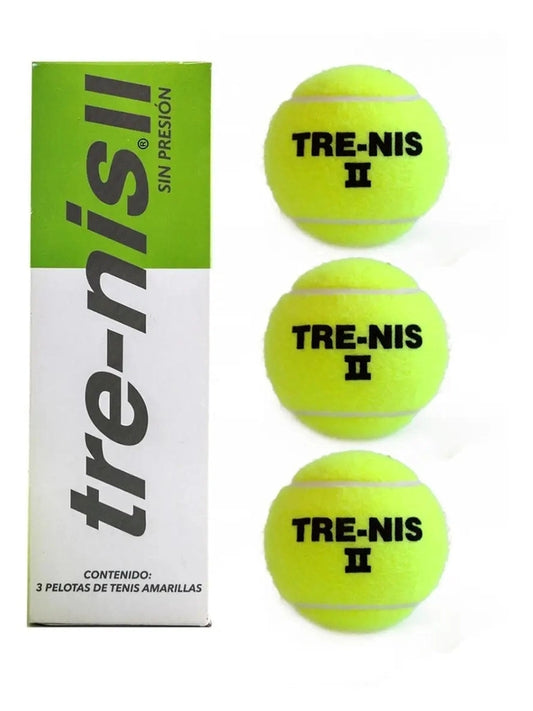 Pelotas Tre-nis pressureless para Tennis