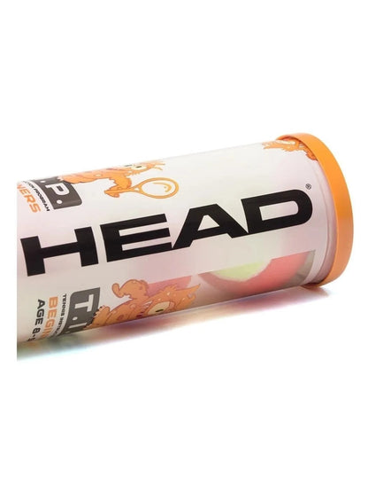Set de Pelotas Head T.I.P Junior Etapa 2 8-9 Años Naranja