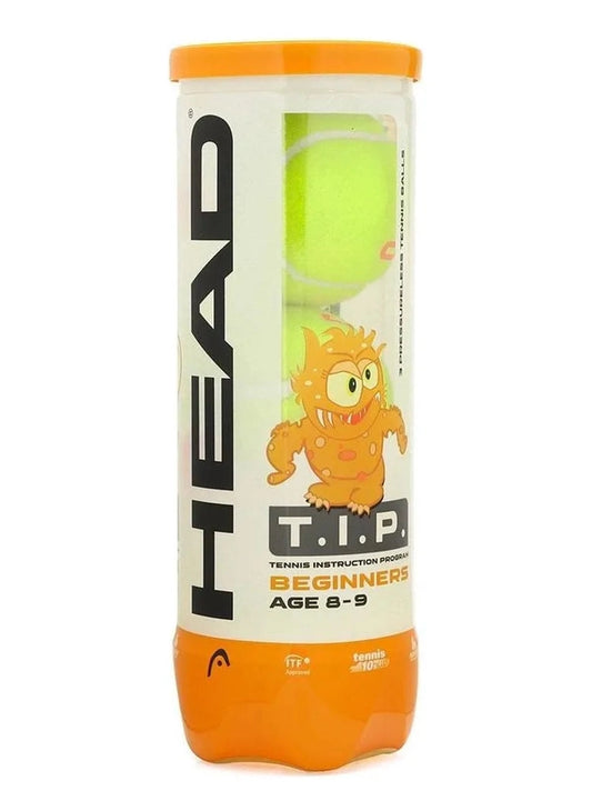 Set de Pelotas Head T.I.P Junior Etapa 2 8-9 Años Naranja