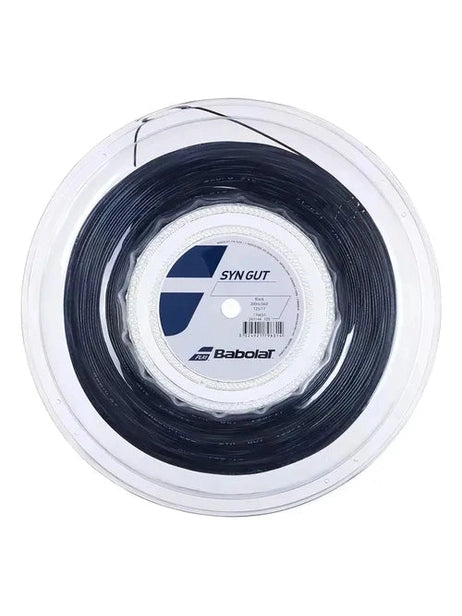 Rollo de Cuerda Babolat Syn Gut 200 mts Negro