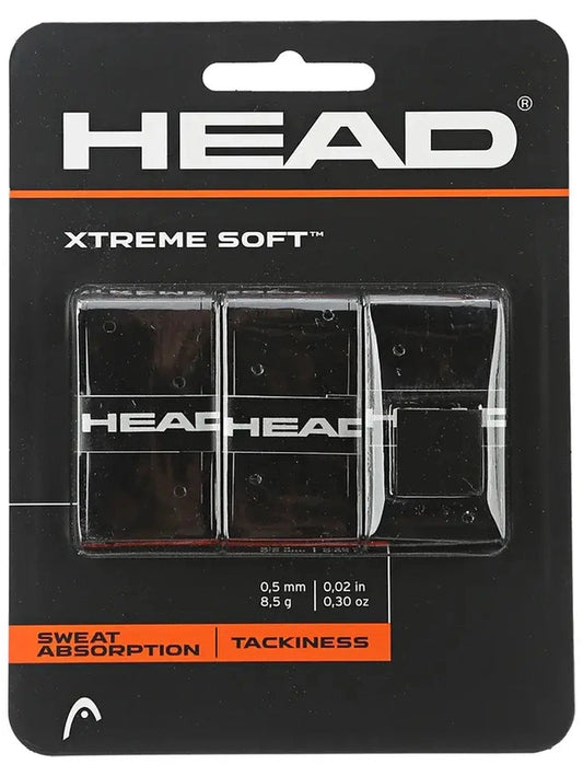 Head Overgrip Xtreme Soft Negro Tennis