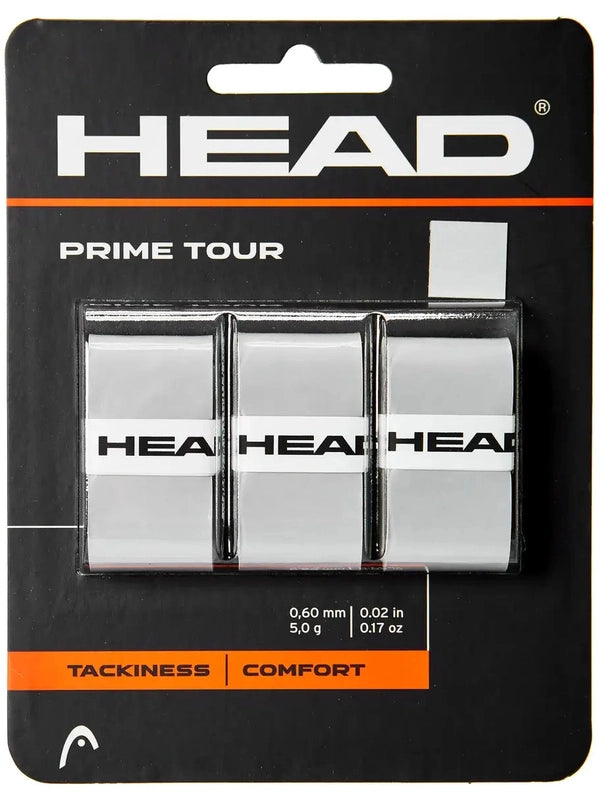 Head OverGrip Pime Tour Gris Tennis