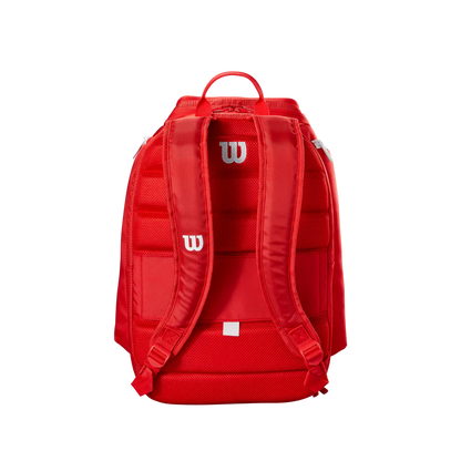 Backpack Wilson  Tennis Super Tour Rojo