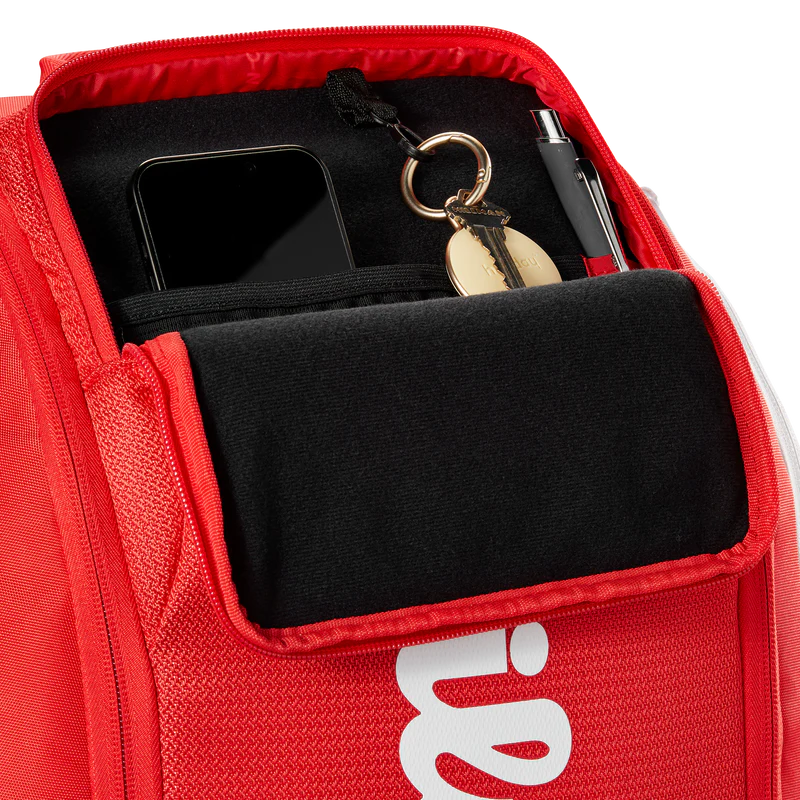 Backpack Wilson  Tennis Super Tour Rojo