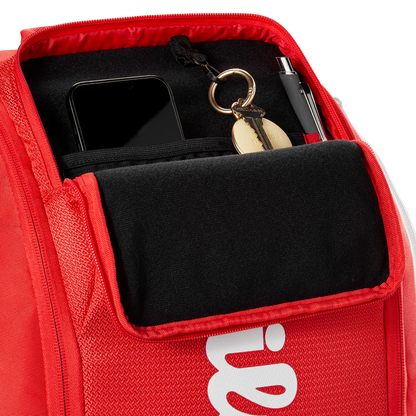 Backpack Wilson  Tennis Super Tour Rojo