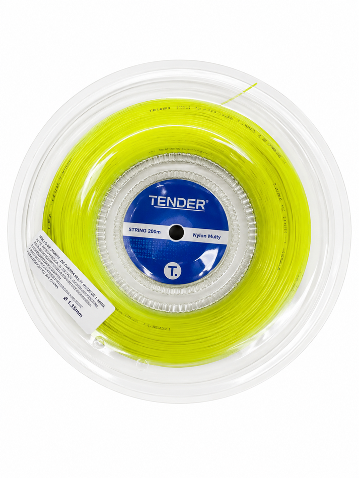 Rollo de Cuerda Tender Multy Nylon, 200 mts Verde