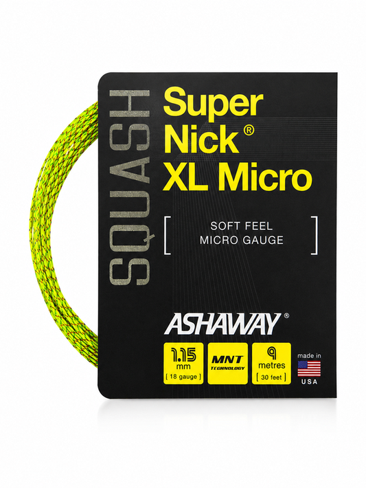 Cuerda Ashaway Super Nick XL Micro para Squash