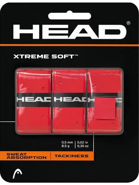 Head Overgrip Xtreme Soft Rojo Tennis