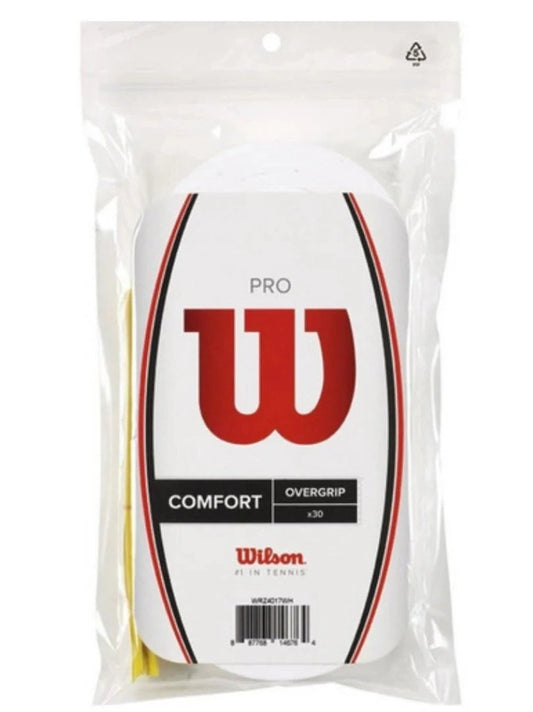 Wilson Overgrip Comfort Pro x30 Blanco