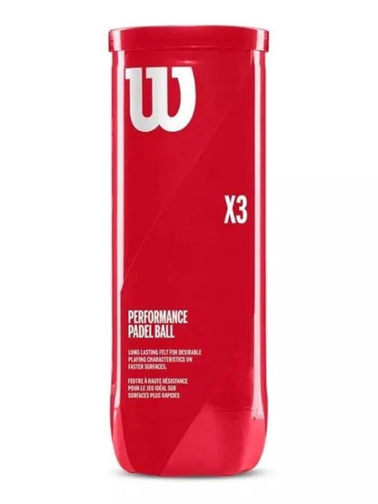 Set de Pelotas Wilson Performance Padel