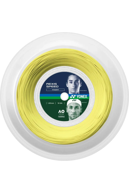 Rollo de Cuerda Yonex Rexis Speed Power Amarillio 200m